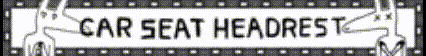 Car Seat Headrest